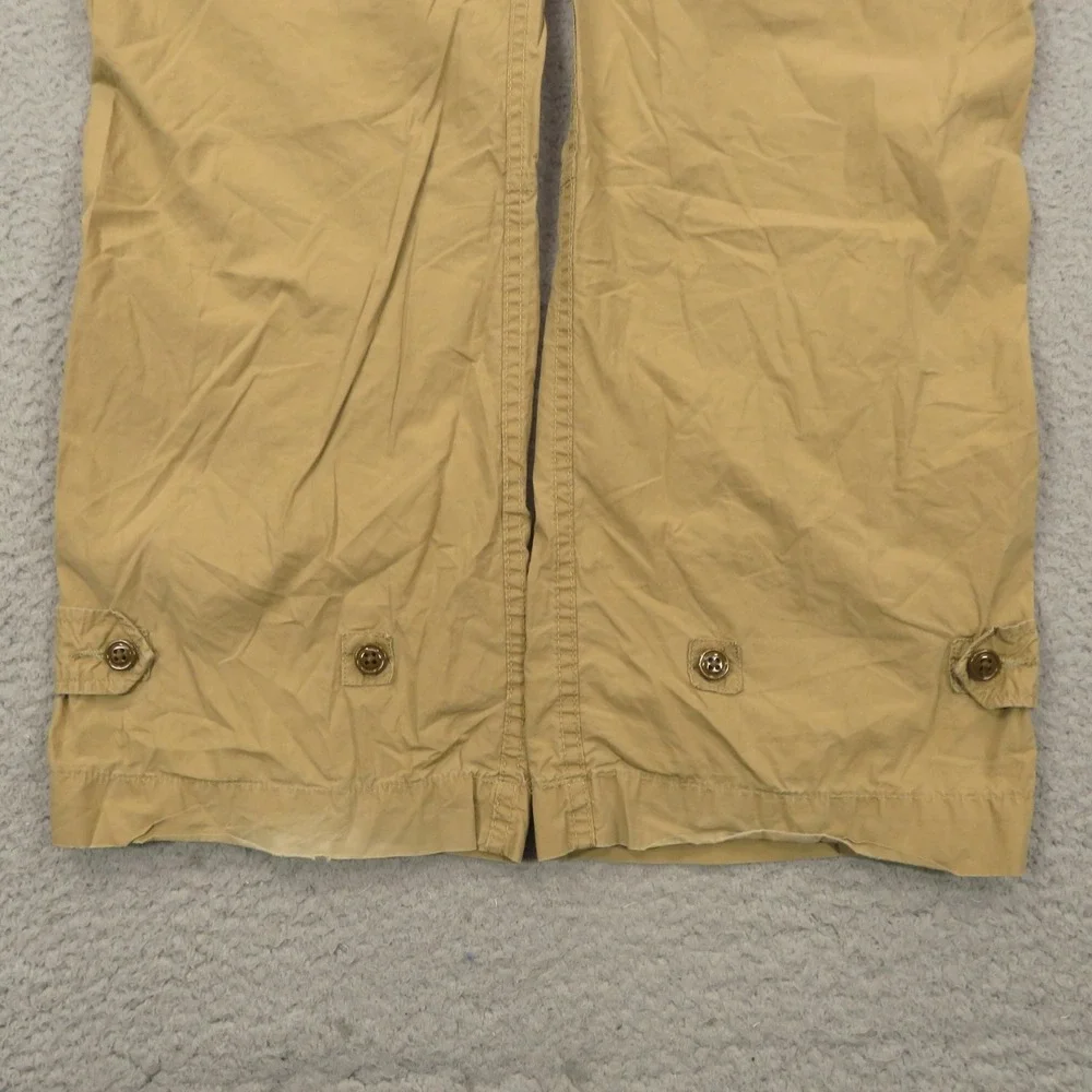 VTG Polo Ralph Lauren Pants Mens 36x32 Lightweight Paratrooper Utility Cargo Tan